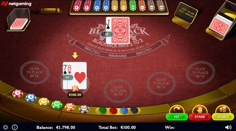 Gioca a Blackjack Online
